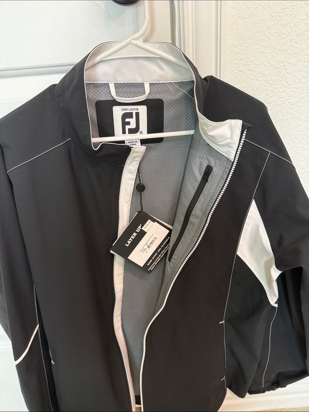 FootJoy HydroLite Rain Jacket New XL - Picture 7 of 10